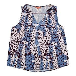 Modcloth Giraffe Print Tank Top Medium